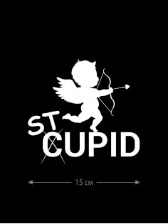 Наклейки на авто с принтом St-cupid | Стикеры для любых твердых поверхностей, для машин, стекол
