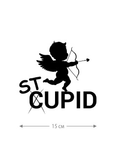 Наклейки на авто с принтом St-cupid | Стикеры для любых твердых поверхностей, для машин, стекол