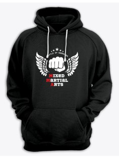 Бойцовская толстовка для тренировок и повседневной носки для бойцов ММА с принтом