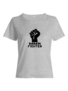 Бойцовская футболка для тренировок и повседневной носки для бойцов ММА с принтом Fighter