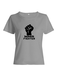 Бойцовская футболка для тренировок и повседневной носки для бойцов ММА с принтом Fighter