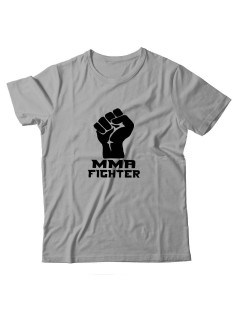 Бойцовская футболка для тренировок и повседневной носки для бойцов ММА с принтом Fighter