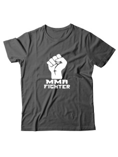 Бойцовская футболка для тренировок и повседневной носки для бойцов ММА с принтом Fighter