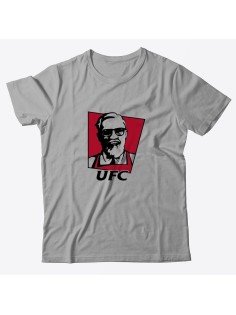 Бойцовская футболка для тренировок и повседневной носки для бойцов ММА с принтом UFC