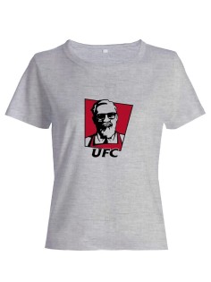 Бойцовская футболка для тренировок и повседневной носки для бойцов ММА с принтом UFC