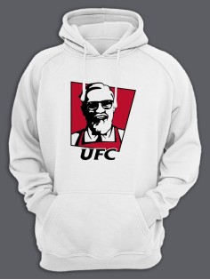 Худи мужское с принтом для бойцов UFC