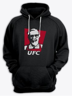 Худи мужское с принтом для бойцов UFC