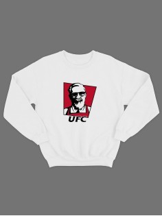 Бойцовский свитшот для тренировок и повседневной носки для бойцов ММА с принтом UFC
