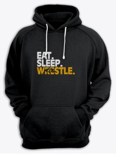 Худи мужское с принтом для бойцов MMA