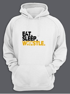 Худи женское с принтом боец фанат ММА