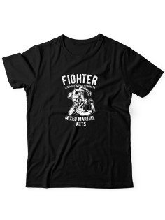 Бойцовская футболка для тренировок и повседневной носки для бойцов ММА с принтом Figher