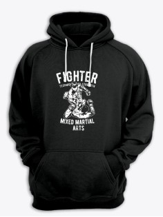 Бойцовская толстовка для тренировок и повседневной носки для бойцов ММА с принтом Figher