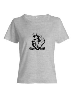Бойцовская футболка для тренировок и повседневной носки для бойцов ММА с принтом Fight club