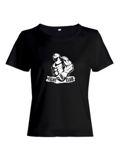 Бойцовская футболка для тренировок и повседневной носки для бойцов ММА с принтом Fight club