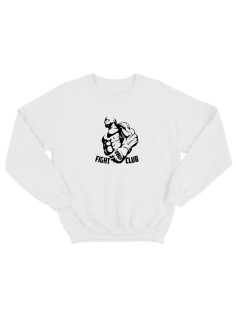 Бойцовский свитшот для тренировок и повседневной носки для бойцов ММА с принтом Fight club