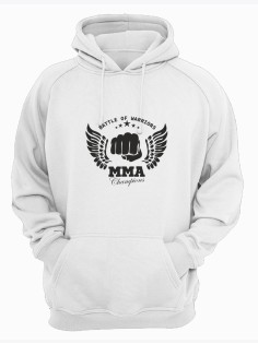 Бойцовская толстовка для тренировок и повседневной носки для бойцов ММА с принтом
