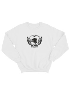 Бойцовский свитшот для тренировок и повседневной носки для бойцов ММА с принтом