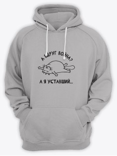 Толстовка мужская оверсайз с капюшоном