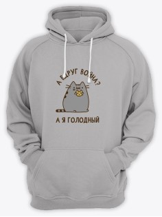 Худи мужское оверсайз с принтом