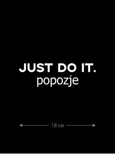 Наклейки на авто с принтом Just do it popozje | Стикеры для любых твердых поверхностей, стекол