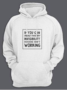 Прикольная толстовка с принтом If you can read this my | Смешная и оригинальная толстовка
