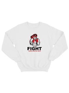 Мужской свитшот для тренировок и повседневной носки для бойцов ММА с принтом Fight MMA