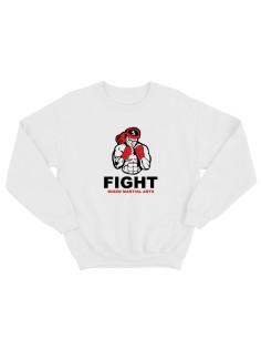 Женский свитшот для тренировок и повседневной носки для бойцов ММА с принтом Fight MMA