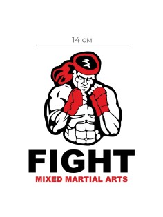 Наклейки на авто с принтом Fight MMA | Стикеры для любых поверхностей | самоклейка