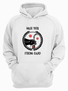 Худи мужское оверсайз с принтом