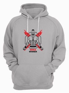 Худи мужское оверсайз боец фанат MMA