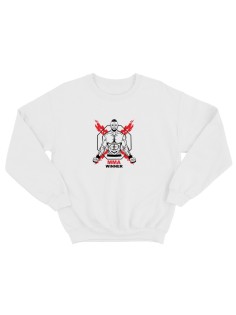 Свитшот для бойцов смешанных единоборств с принтом MMA Winner | Свитшот женский для тренировок