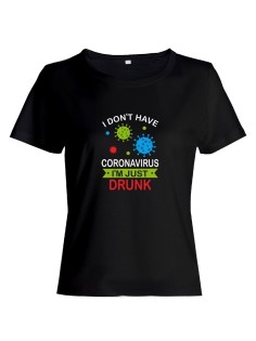 Стильные футболки для женщин с надписью Coronavirus | Футболка женская с прикольным рисунком