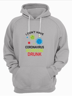 Стильные толстовки для мужчин с надписью Coronavirus | Толстовка мужская с прикольным рисунком