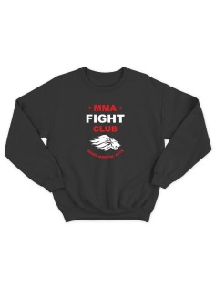 Свитшот для девушки с принтом MMA club | Женский свитшот для спорта и не только