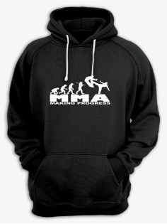 Худи женское оверсайз боец фанат MMA