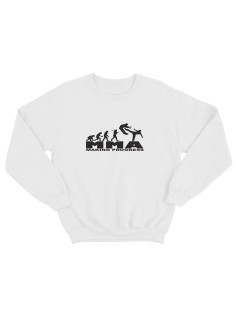 Свитшот мужской хлопок с принтом Making progress | Мужской Свитшот для тренировок и не только