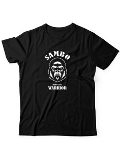 Футболка для парня с принтом Sambo | Мужская футболка хлопок