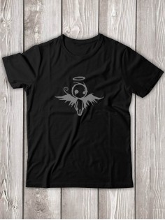 Футболка мужская с принтом Ангел | Модная и стильная футболка