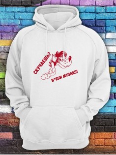 Худи мужское оверсайз с принтом