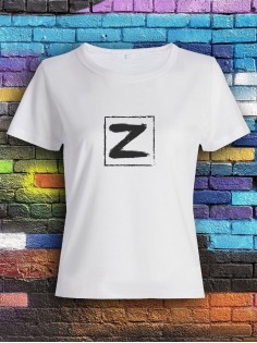 Футболка с буквой Z / Футболка с принтом Z