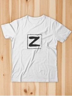 Футболка с буквой Z / Футболка с принтом Z