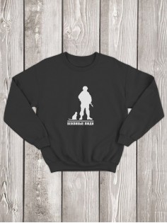 Свитшот с буквой Z Вежливые люди / Толстовка без капюшона с принтом Z