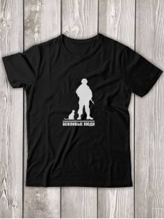 Футболка с буквой Z Вежливые люди / Футболка с принтом Z