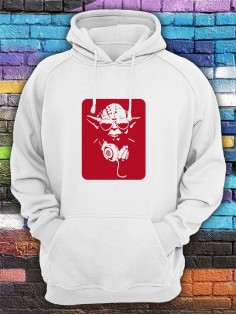 Толстовка женская с капюшоном