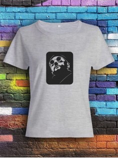 Футболка женская с рисунком Леон | Модная, прикольная и стильная футболка
