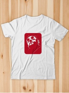 Футболка мужская с рисунком Леон | Модная, прикольная и стильная футболка