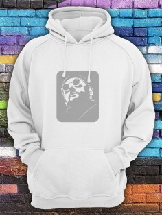 Худи мужское с принтом Леон | Модная и стильная толстовка с капюшоном