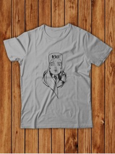 Футболка мужская с рисунком Медсестра | Модная, прикольная и стильная футболка