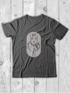 Футболка мужская с рисунком Медсестра | Модная, прикольная и стильная футболка