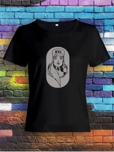 Футболка женская с рисунком Медсестра | Модная, прикольная и стильная футболка